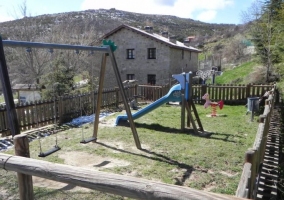 Vistas de la zona infantil