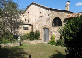 Puerta de entrada a la casa