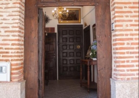 Acceso a la terraza