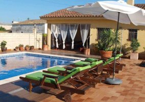 La piscina de la casa