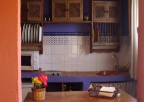 Cocina junto al salón