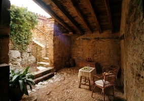 Fachada de la casa