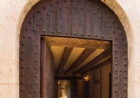 Patio amueblado