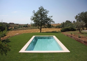 La piscina y el campo