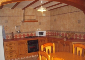 Cocina con comedor