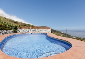 Vistas desde la piscina 