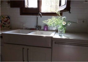 Cocina en la primera planta de la casa