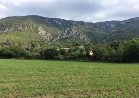 Vistas de la casa rural entre naturaleza