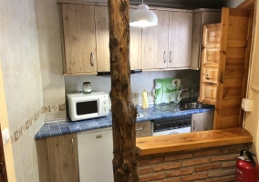 Cocina de la casa