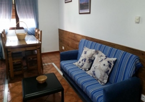 Sofá-cama en el salón
