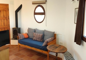 Living room of the house