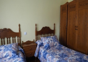 Dormitorio doble económico