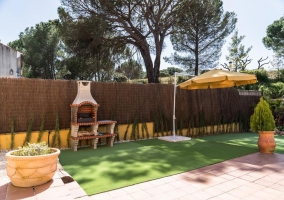 Wide exterior with the pool