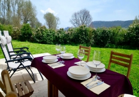 Vistas desde el jardín