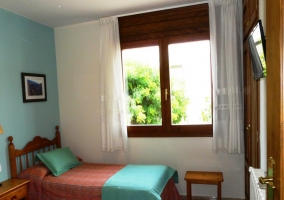 Habitación individual con baño