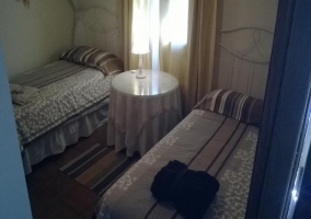 Dormitorio cama grande