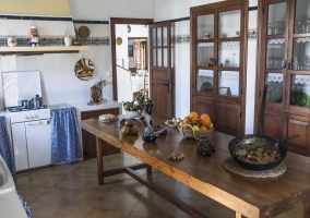 Cocina de la casa 