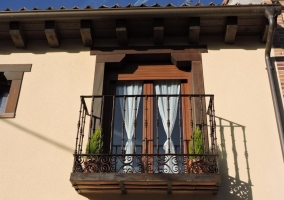 Balcones de la casa