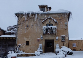 Fachada de la casa