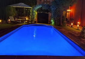 Piscina nocturna