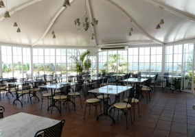 Salón de comedor del hotel