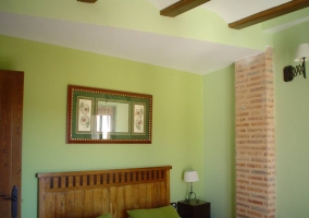 Habitación verde