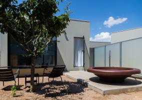 Cubo con vistas y bañera