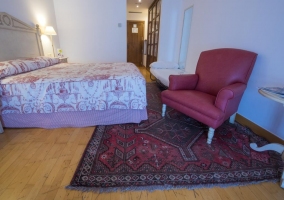 Habitación doble con supletoria