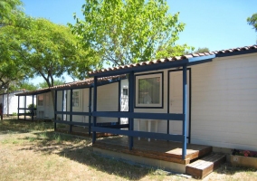 Cocina del bungalow de un dormitorio