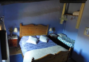Habitación doble con ducha