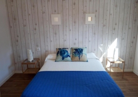 Bungalow un dormitorio y sofá cama