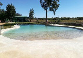 Piscina tipo playa