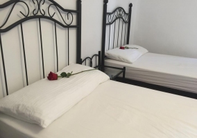 Cama en habitación para 6