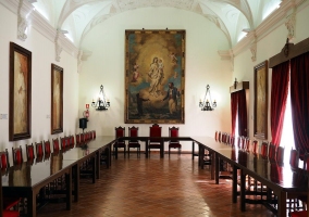 Interior del claustro, en el monasterio