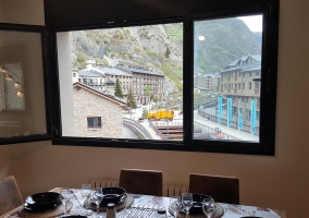 Vista desde el comedor