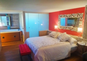 Habitación romántica con jacuzzi