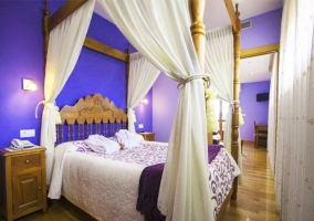 Habitación vistas hidromasaje y balcón