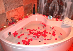 Habitación con jacuzzi