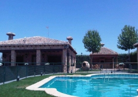 Piscina en la casa