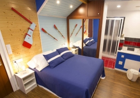 Habitación Doble con Bañera de Hidromasaje