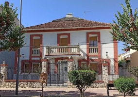 Fachada de la casa