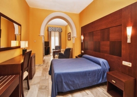 Habitación doble con salón