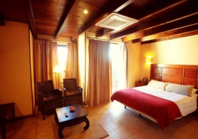 Habitación doble con acceso al spa