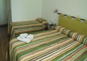 Habitación Triple con Balcón
