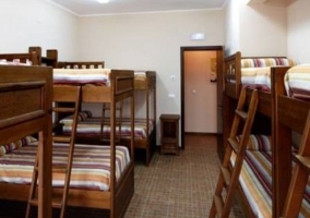 Dormitorio para 10 personas