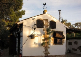 Lateral de la casa