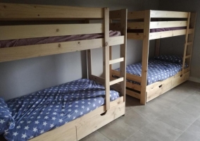 Cama en habitación compartida 8 pax Mixta