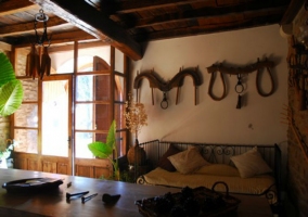 Entrada casa rural