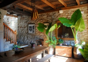 Entrada casa rural