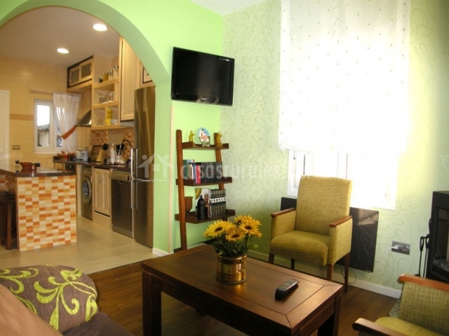Sala De Estar Y Cocina ~ sala de estar verde con sillones sala de estar con Sala De Estar Y Cocina ~ sala de estar verde con sillones sala de estar con